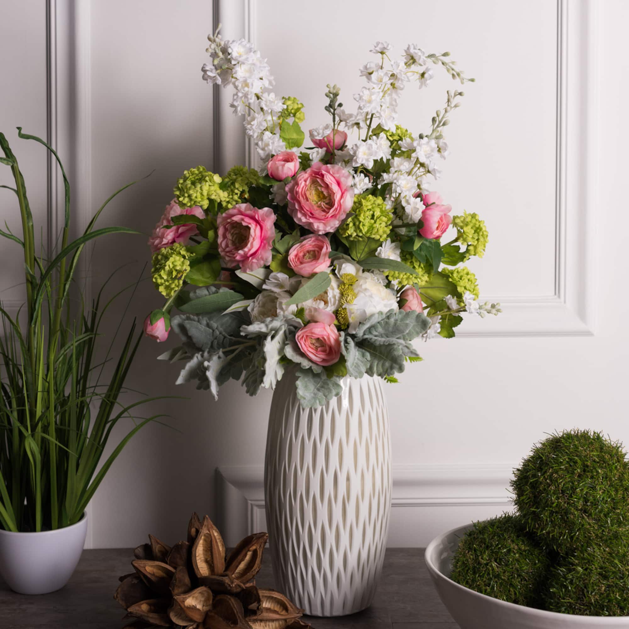 Mini Pink Ranunculus Bundle, 3ct.